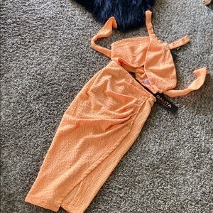 Galita Orange Two-Piece Set